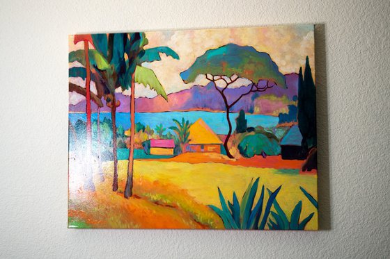Bay View with Palms