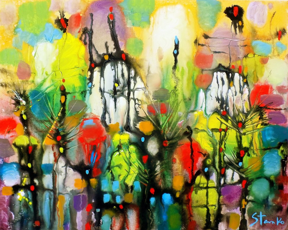  Just Rainy-Xlv By Stanislav Bojankov, 20 X 16, Artwork For Sale On Artfinder