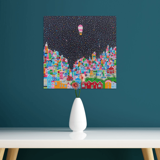 A City Wrapped In Starlight