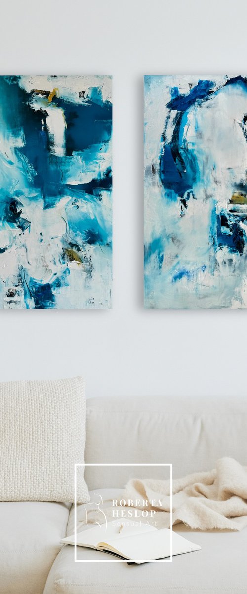 South of Silence I & II by Roberta Heslop