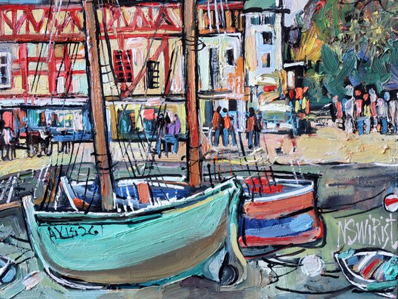 Auray. Brittany.