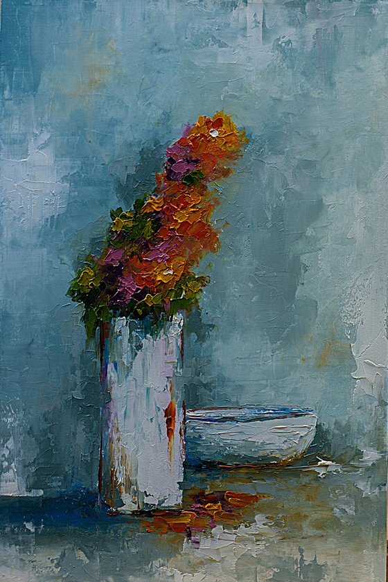 Still life painting. Gift idea for her