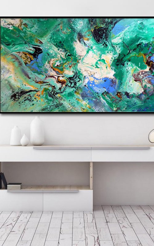 Emerald Currents by Areti Ampi