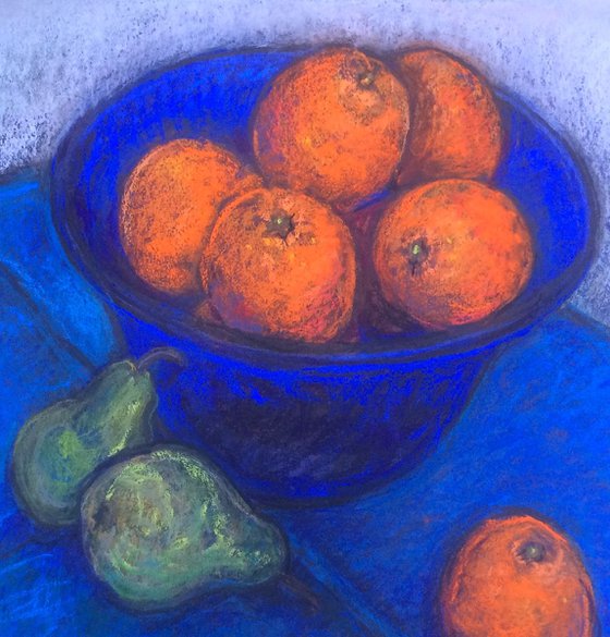 Still life Oranges and Pears