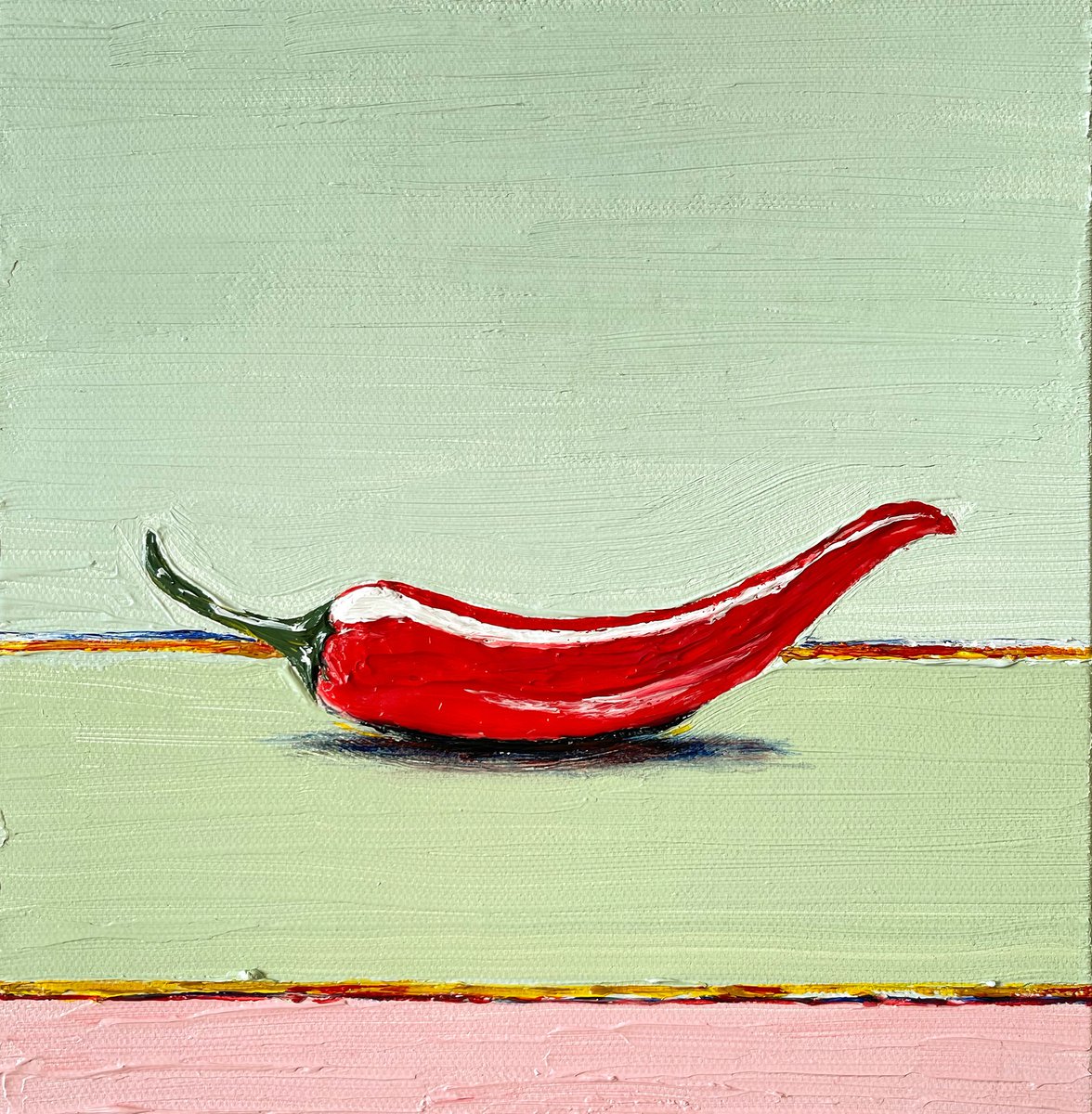 Chili pepper by Maiia Axton Studio