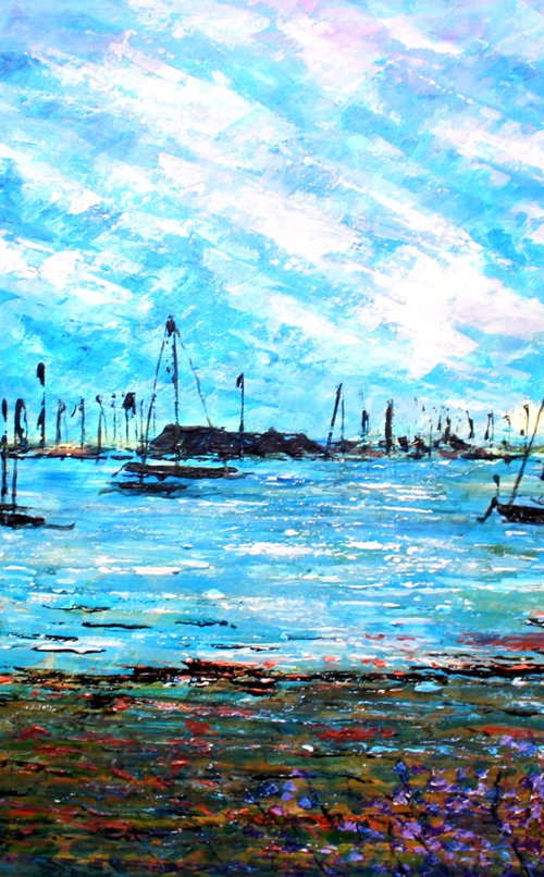 Warsash Foreshore III by Paul J Best
