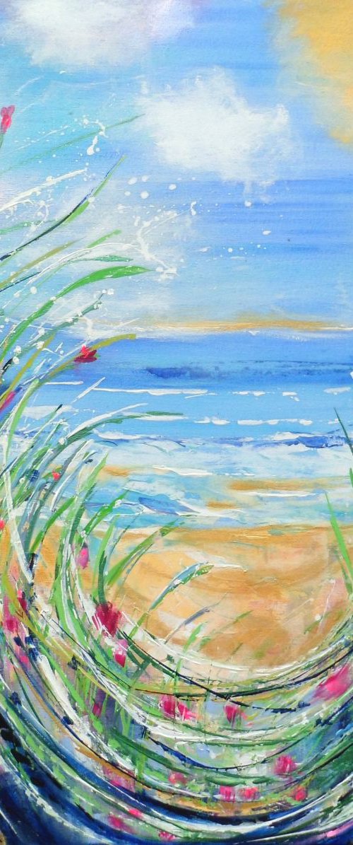Swirling Blooms by Michelle Carolan