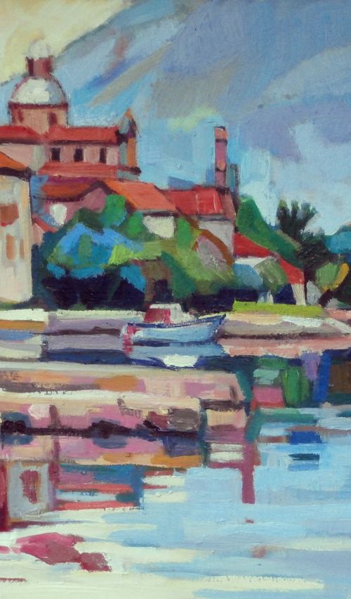 Seascape /35 x 25 cm by Maja Đokić Mihajlović
