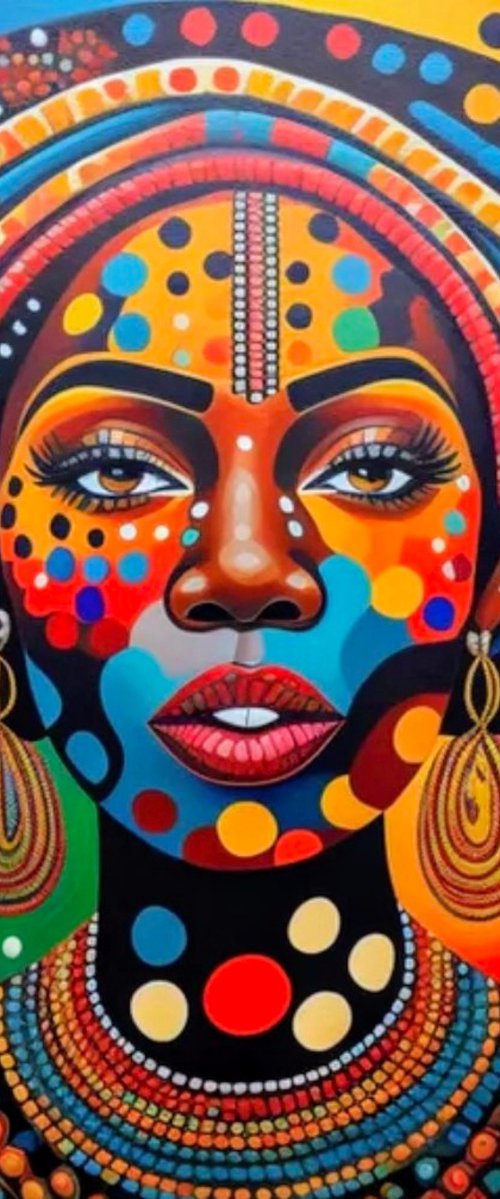 African beauty 1 by Sanja Jancic
