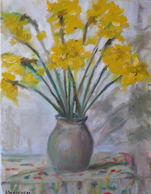 Daffodils by Malcolm Ludvigsen