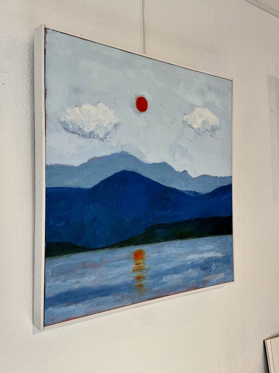 Sunset Lake Champlain