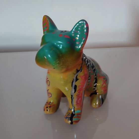 Green bull (mini bulldog)