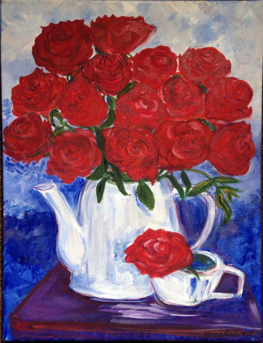 Roses by Nezabravka Balkanjieva