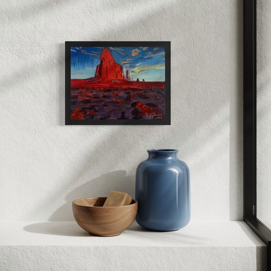 Light on the Red Rocks
