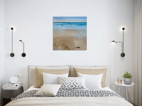 Low Tide and Wet Sand reflecting the sky