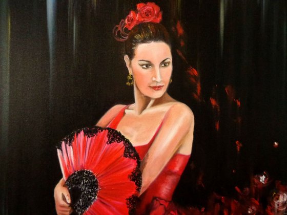Flamenco red