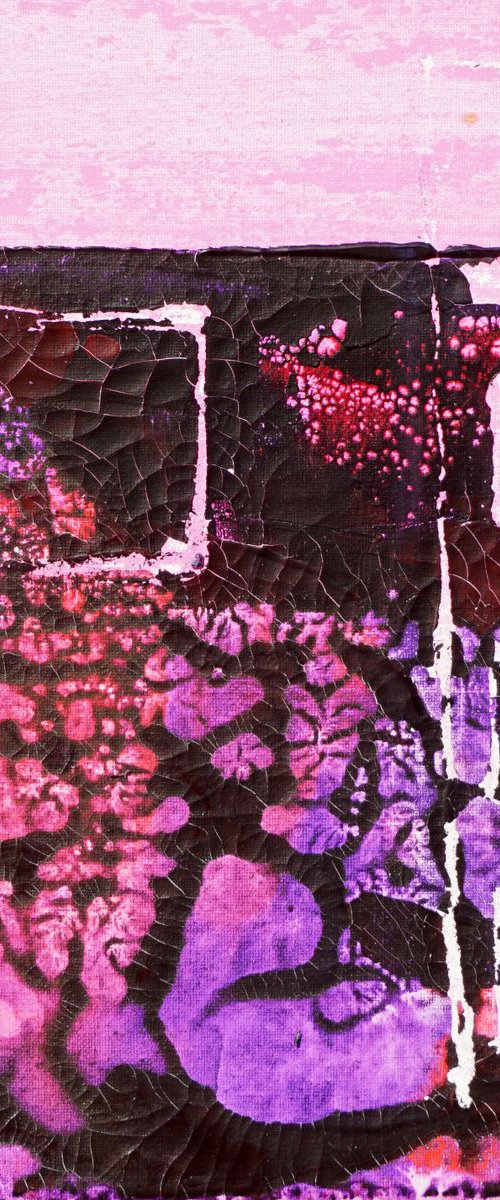 Prehistoric - Pink 20x20cm/8x8in by jelena b