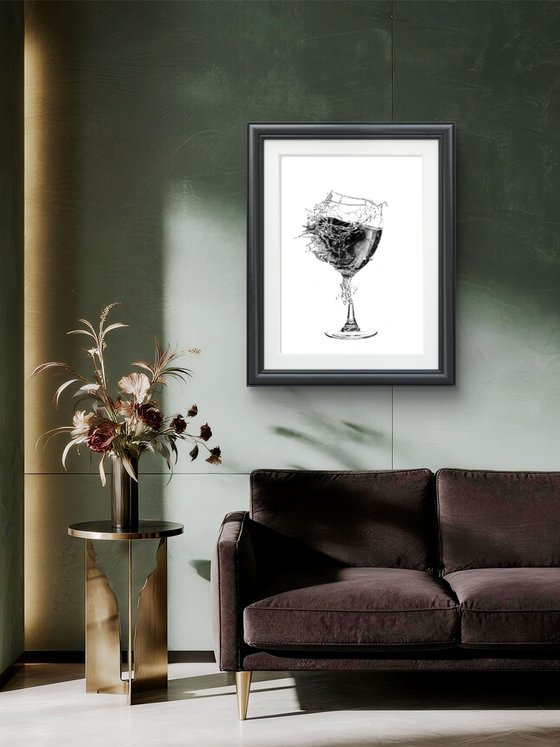 A wine explosion