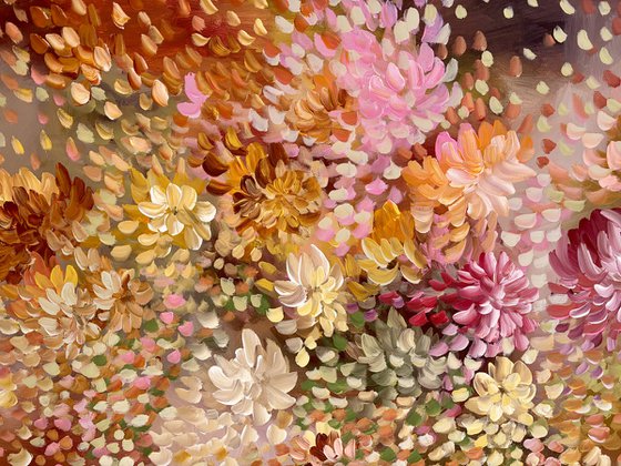 Fireworks of Blooming Petals