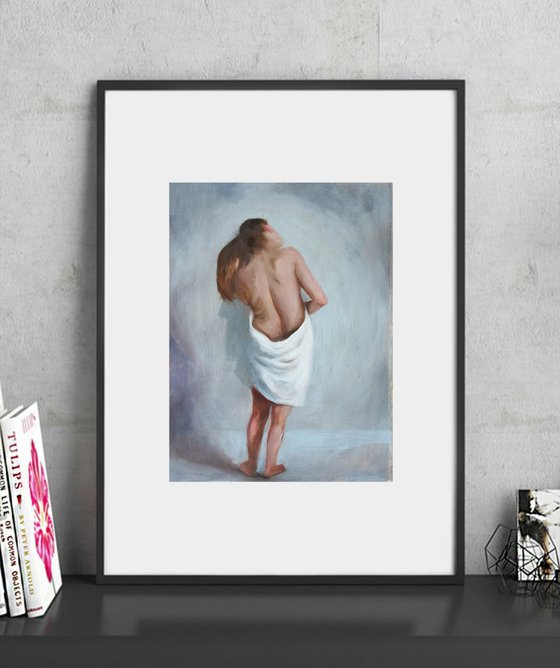Bather in the morning light - Rituals Series