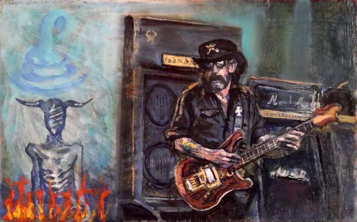 Lemmy , dancing with the devil by Wim Carrette