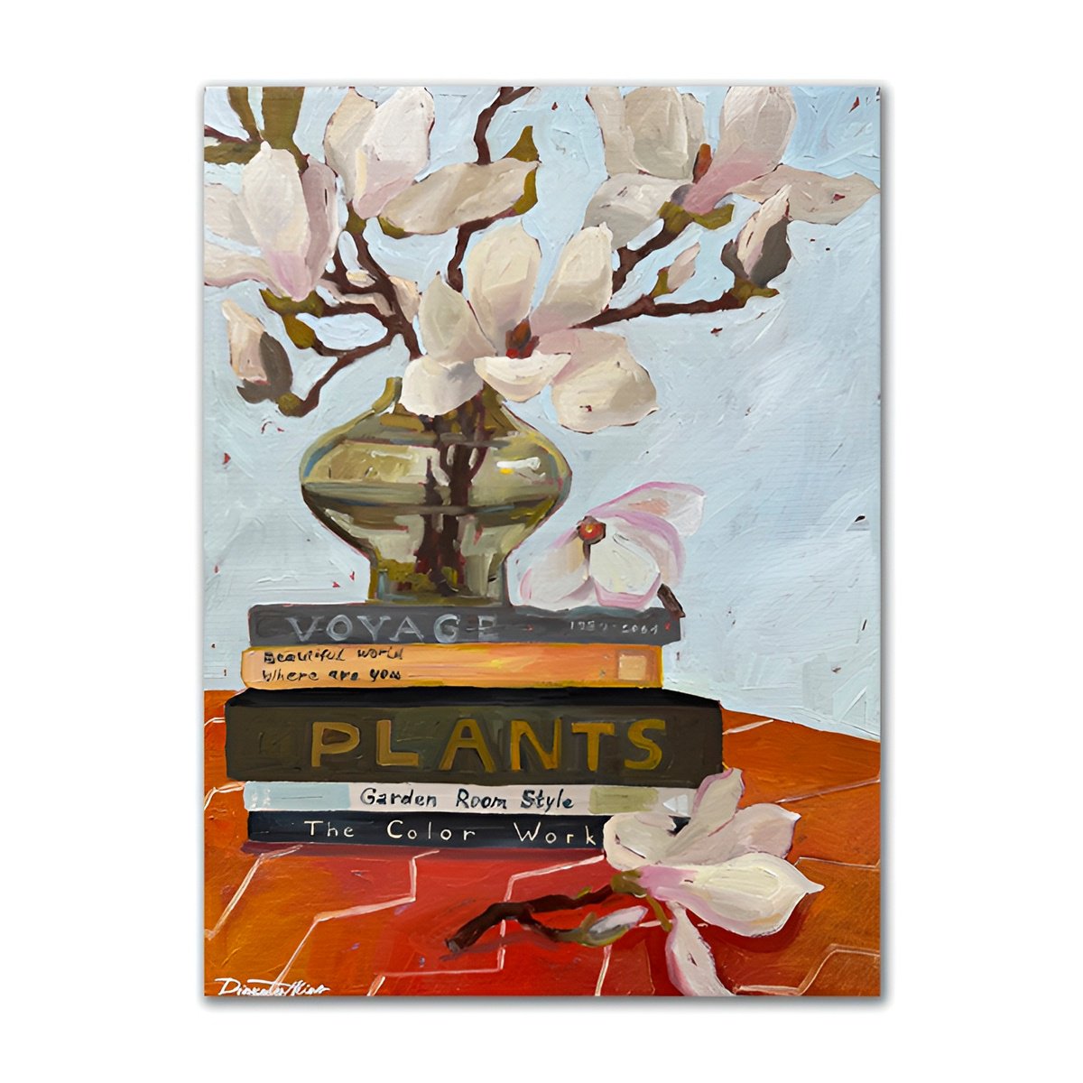 Lovely Magnolias By Alisa Diakova, 12 X 16, Artwork For Sale On Artfinder