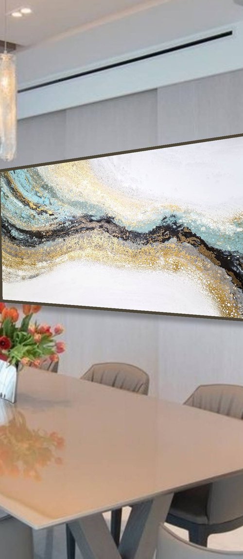 "Hydra" 90x150cm by Eleni Denart