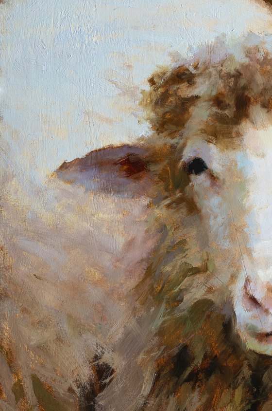 "Ewe In Stillness"