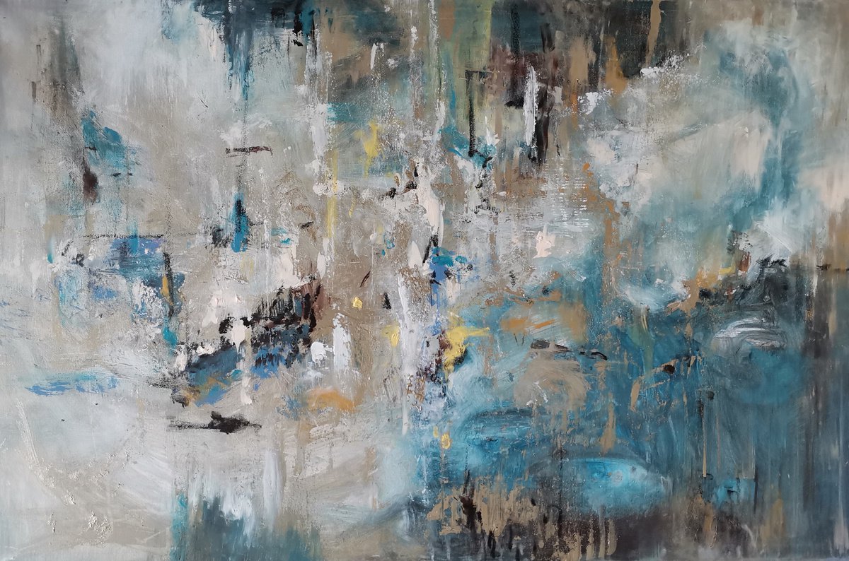 Freedom and Love Oil painting by Snezana Djordjevic | Artfinder