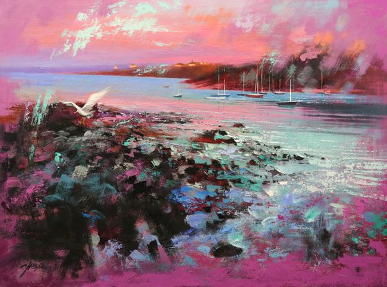 The Impression of Rockport Harbor