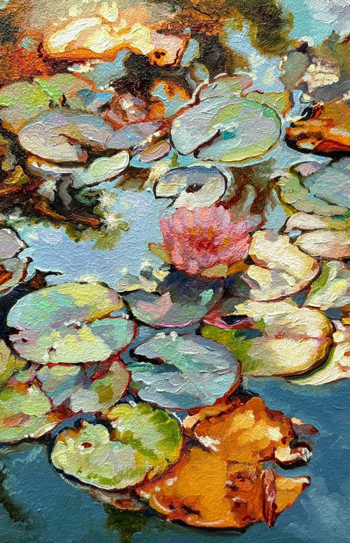 Autumn lilies. by Andriy Vutyanov