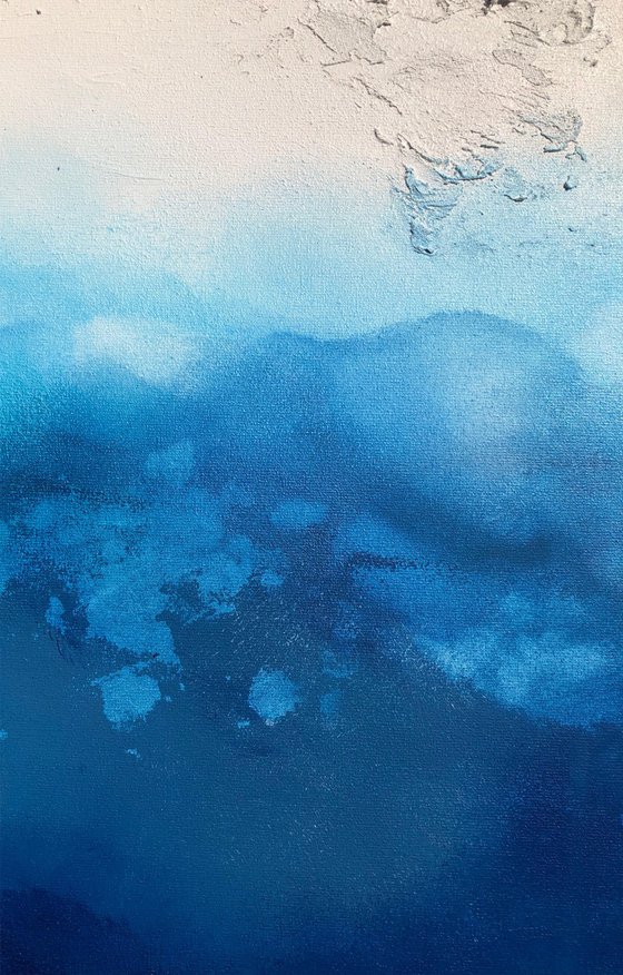 sea surface (150 x 50 cm) Dee Brown