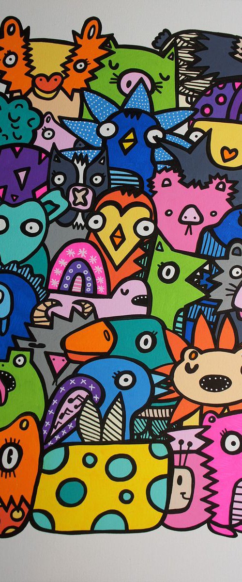 Animal Tower by Kev Munday
