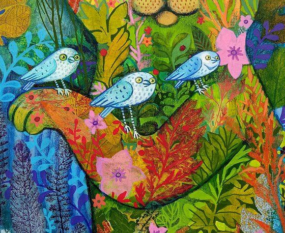 Three birds