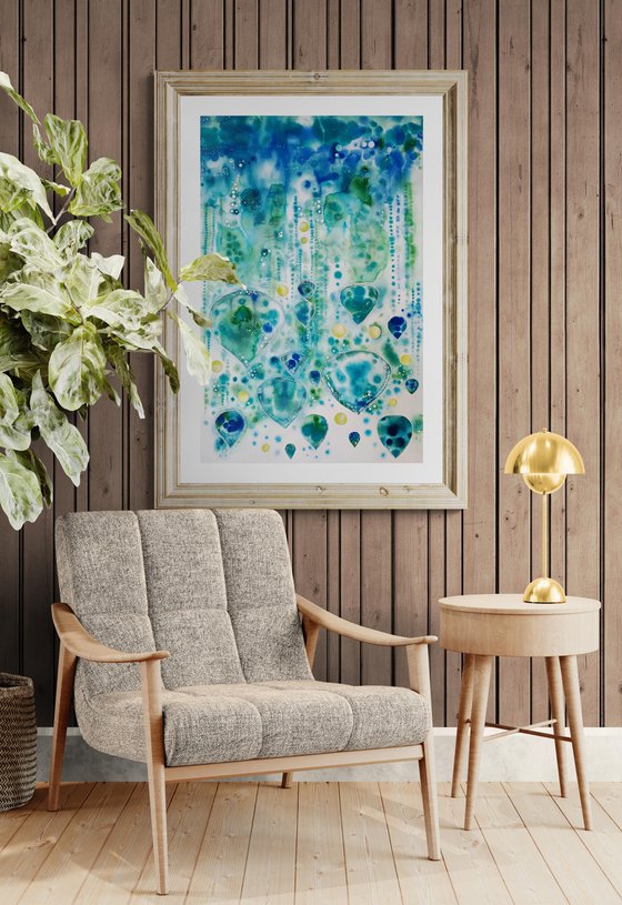 Turquoise motion 3