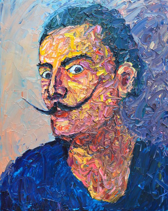 SALVADOR DALI PORTRAIT