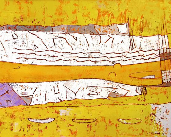 Sleeping in Golden Tones