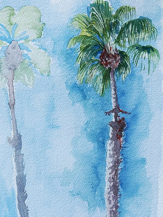 Dueling Palms