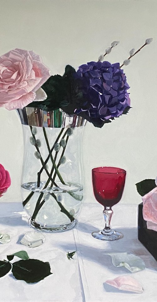 Blush and Indigo by Dario Cavicchioni