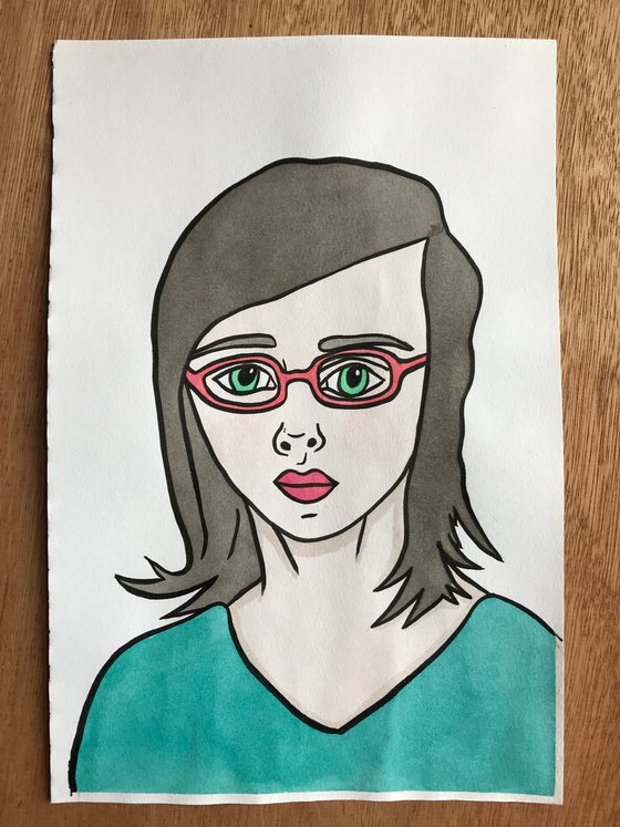 Portrait With Glasses