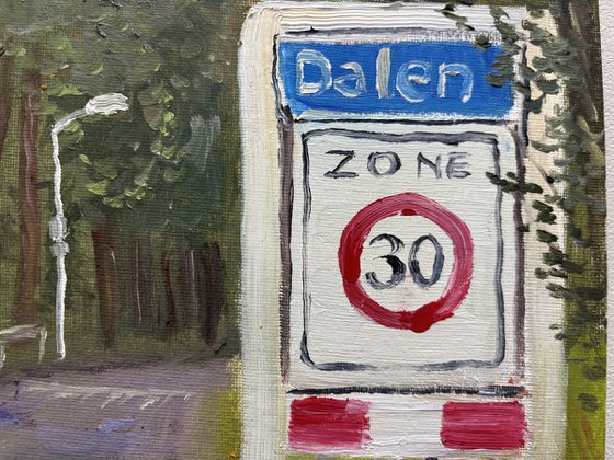 Welcome in Dalen. Plein air