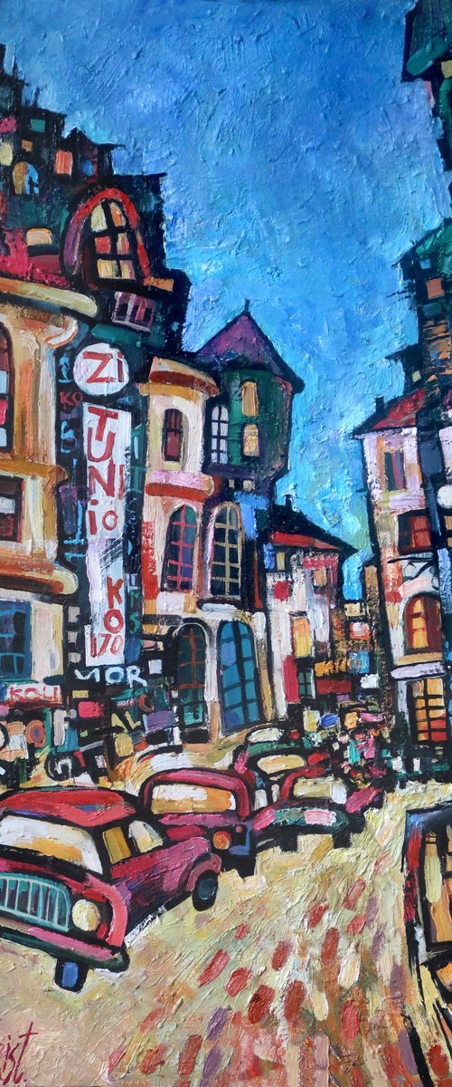 Saturday Evening in Paris by Nikifor Swiristuhin