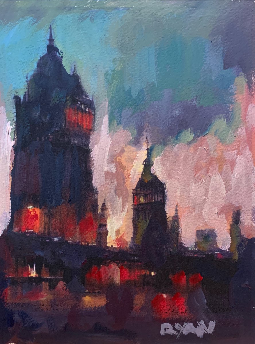 Four Impressions of London no.4 by Ryan  Louder