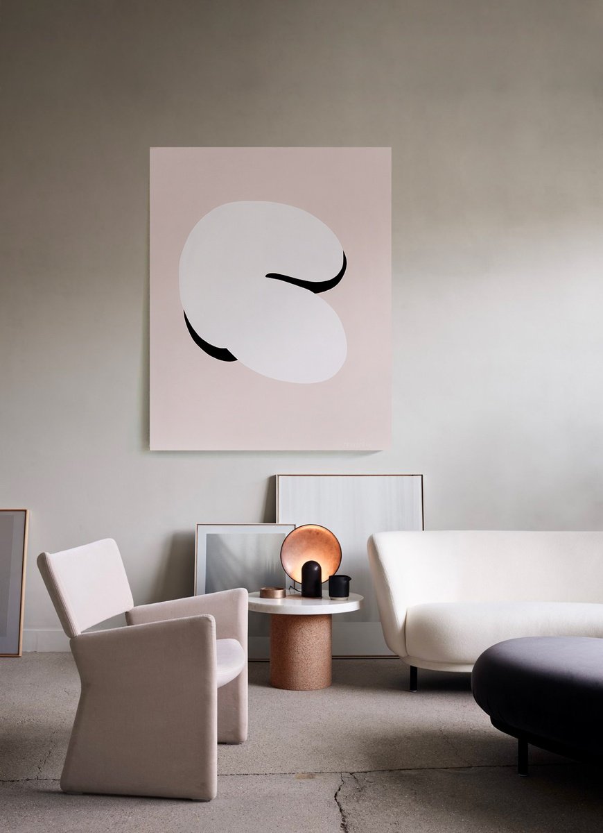 Abstract Acrylic Painting By Anna Pepe, 47 X 59, Female 06, Original Artwork