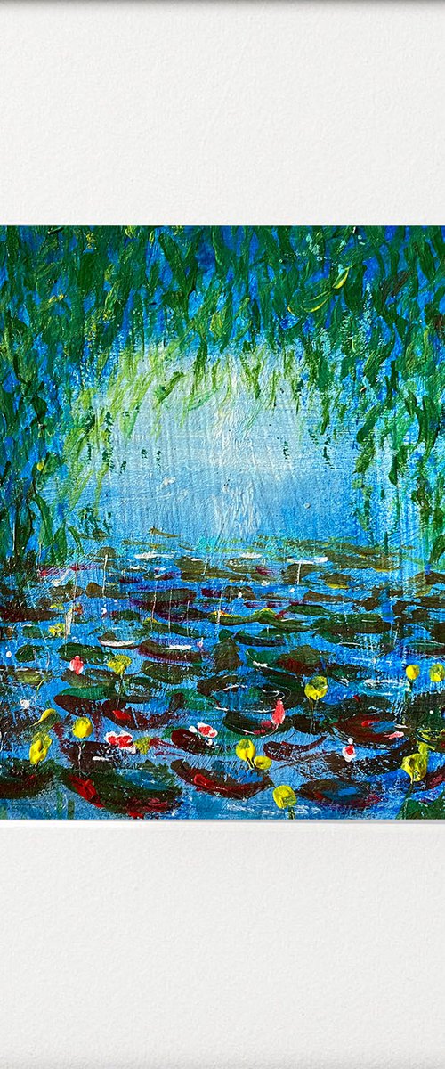 Seasons - Summer Waterlilies by Teresa Tanner