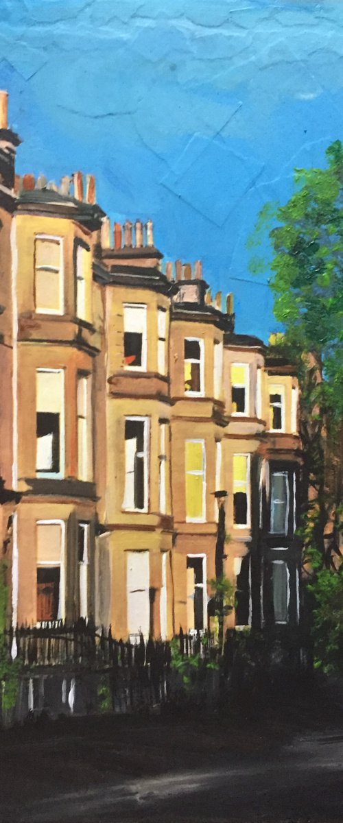 Edinburgh, Belgrave Place by Andrew  Reid Wildman