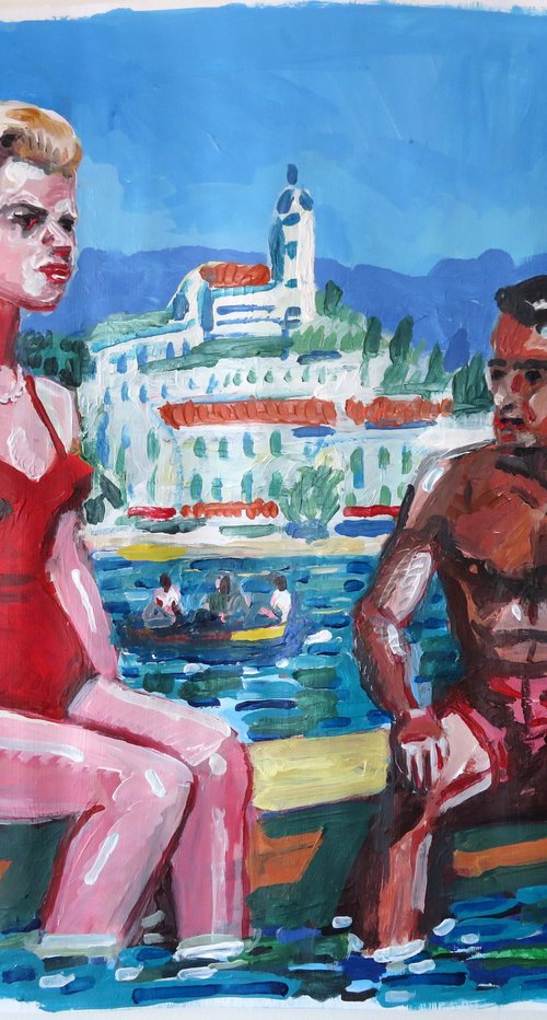 Cannes -conversation with a Princess by Stephen Abela