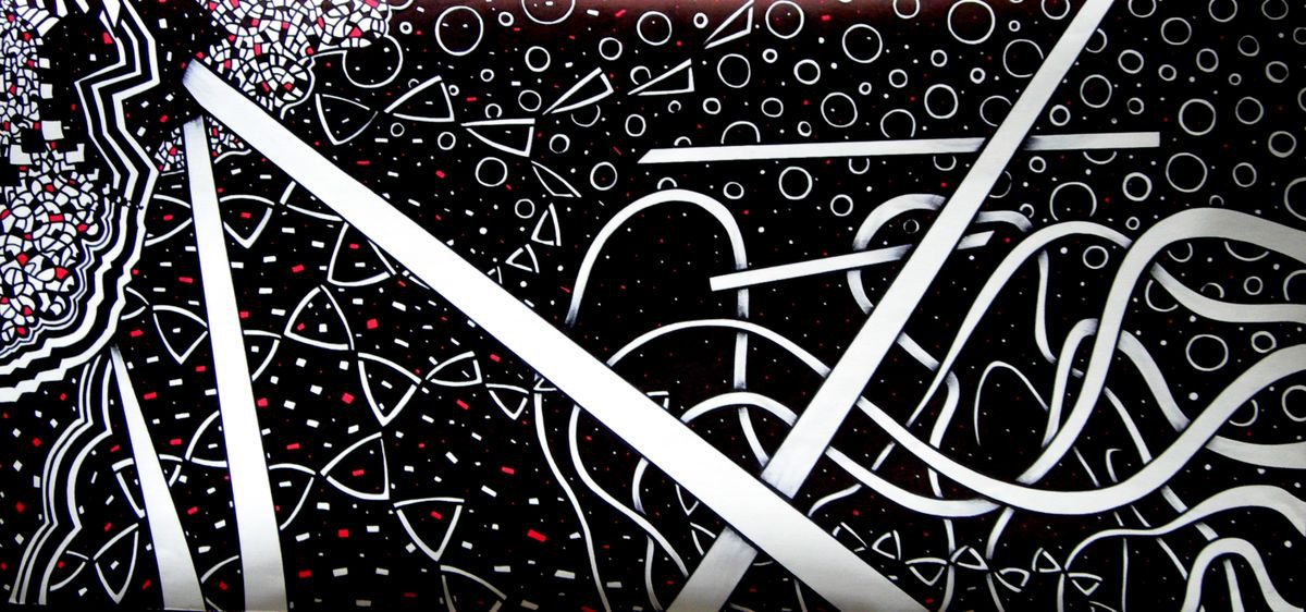Superunknown #2 (75 x 150 x 0,1 cm) by Riccardo Ticco Capparella