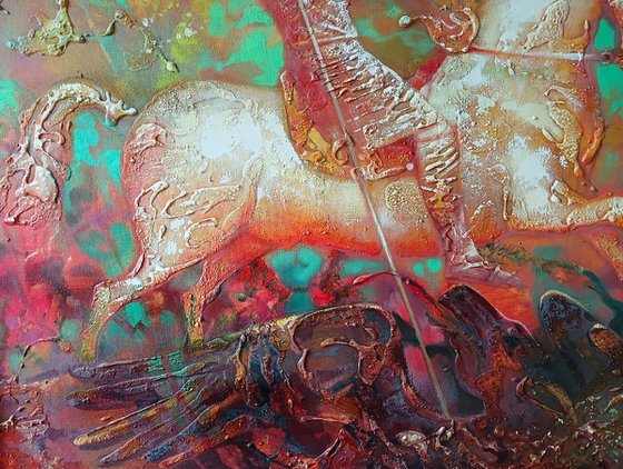 Warrior on Horseback