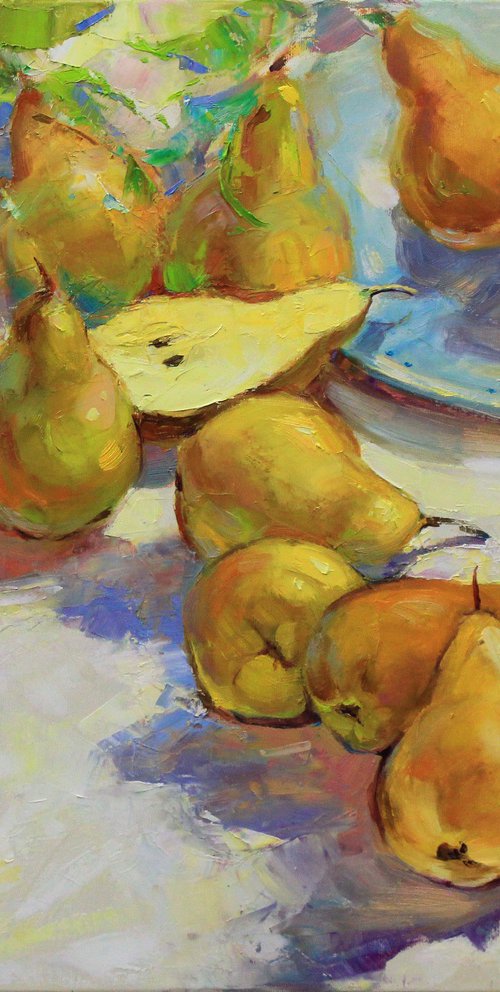 Sweet pears by Alisa Onipchenko-Cherniakovska